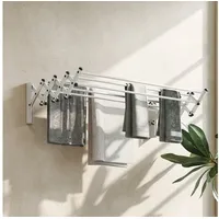 Homcom Wandtrockner 86 m silber