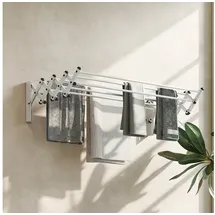 Homcom Wandtrockner 86 m silber