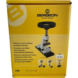 Bergeon Werkzeugpress für das Öffnen und Schließen wasserdichter Uhrgehäuse