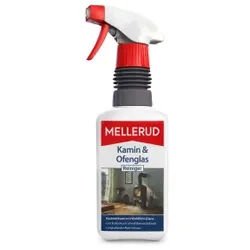 MELLERUD Kamin & Ofenglas Reiniger, Reinigt schonend und schützt , 500 ml - Sprühflasche