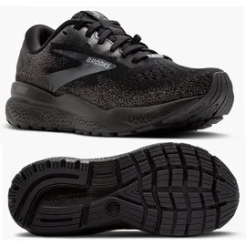 Brooks Ghost 16 GTX Damen Black/Black/Ebony 38