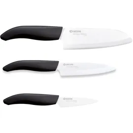 Kyocera Gen Allzweckmesser 3-tlg. Schwarz/Silber