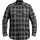 John Doe Motoshirt Hemd grau/schwarz S