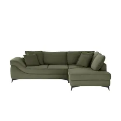 Ecksofa  Trentino ¦ grün ¦ Maße (cm): B: 310 H: 98 T: 223.0