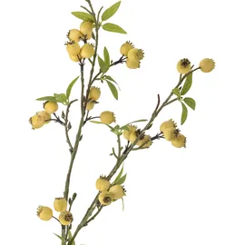 Bloomingville Hawthorn Zweig, Gelb, Künstliche Blumen