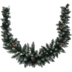 Weihnachtsgirlande mit Tannenzapfen, 180 cm