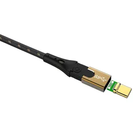Oehlbach USB-Kabel USB 3.2 Gen2 (USB 3.1 Gen2) USB-C® Stecker, USB-C® Stecker 0.50 m, Usb-c-kabel - Black