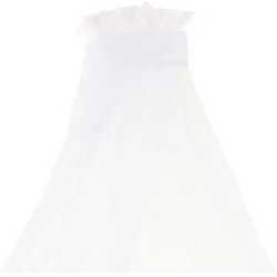 babybay® Himmel Piqué mit Band passend für alle babybay Modelle, weiss