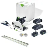 Festool Tauchsäge TSC 55 5,2 KEBI-Plus/XL-FS inkl. 2 x 5,2 Ah + Führungssciene + Systainer SYS3