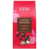 Vivani Choco Dragées Cranberry bio