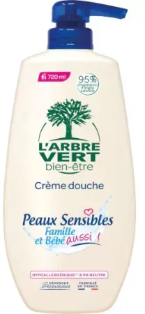 Arbre Vert Duschcreme Empfindliche Haut Familie Und Baby 720ml