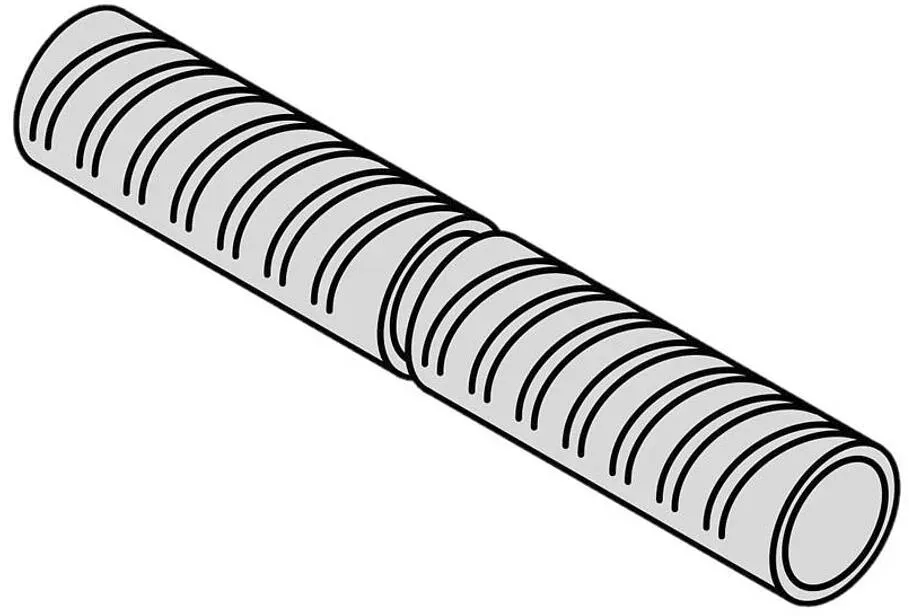 6m Flexrohr DN180 mit Wärmedämmung, Viessmann