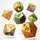 glassstaff Glass Staff Chromatic Ruin (CritStones Anniversary Edition) Metal RPG Dice Set