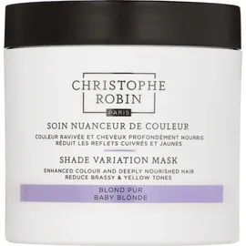 Christophe Robin Shade Variation Mask Baby Blond Haarkur Tiegel 250 ml