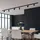 Briloner Rail Komplettset, 6x GU10 Spots schwenkbar, Einspeisung, Lichtschienensystem Decke, Strahler Schiene, Deckenlampe, Deckenleuchte, Spotlight, 2,25m, Schwarz