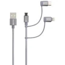 SKROSS USB-A 1,2 m Spacegrau