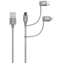 SKROSS USB-A 1,2 m Spacegrau