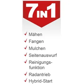 SCHEPPACH MS225-53E 7-in-1 inkl. 1 x 2,0 Ah Akku + Ladegerät 2,4 A + Motoröl