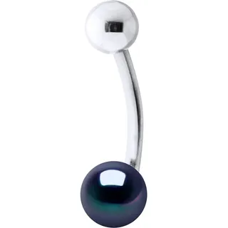 Pearline Silber-Piercing mit Perle
