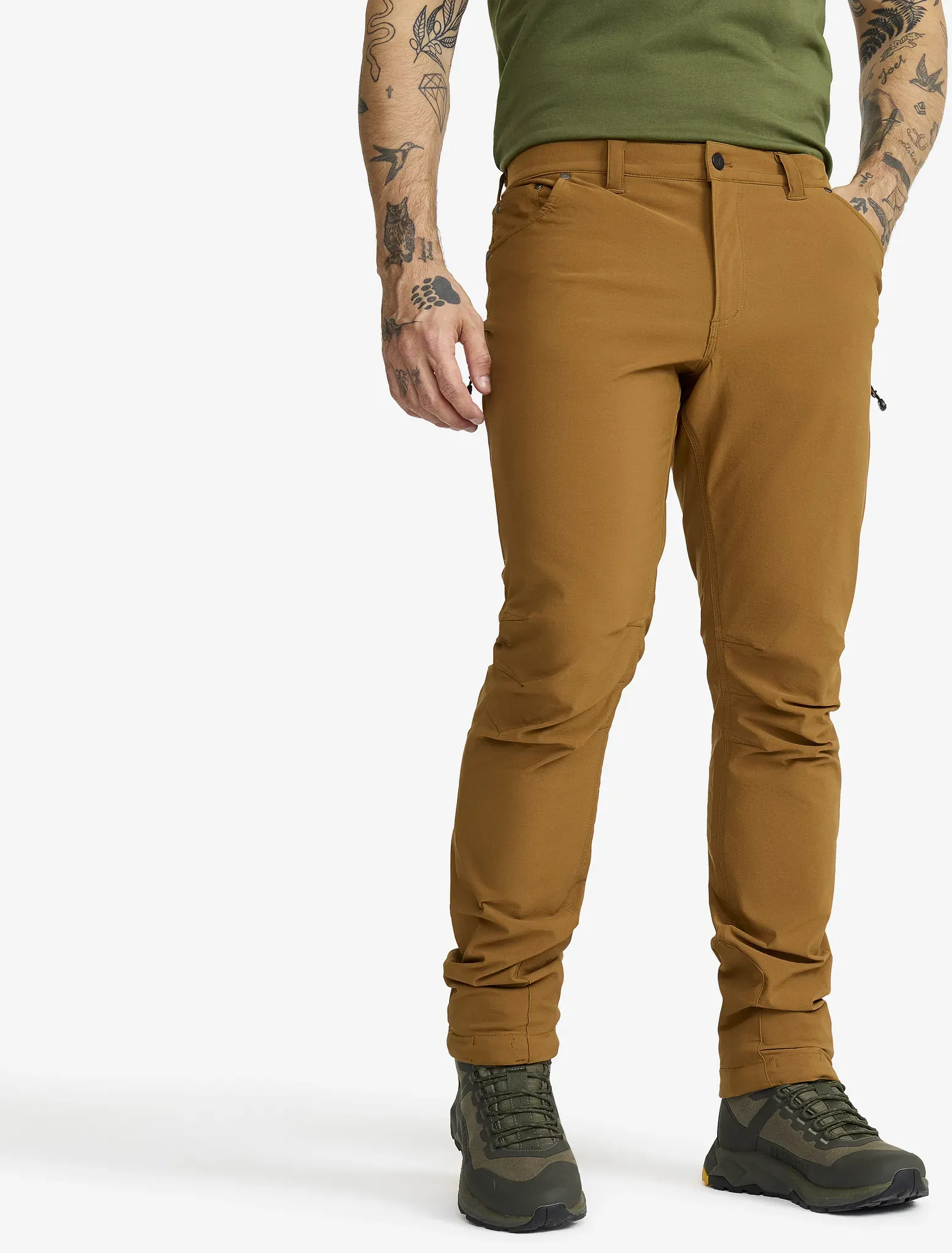 Adrenaline Outdoor Jeans Herren Rubber, Größe:S - Outdoor-jeans - Braun
