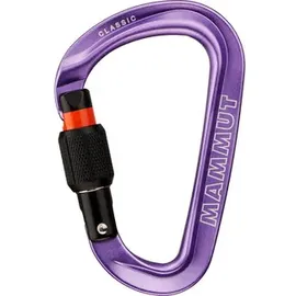 Mammut - Classic HMS Screwgate Carabiner alpine calamint - lila