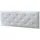 VS Venta-stock Polsterbett Kopfteil Rombo 150x60 Cm Weiß