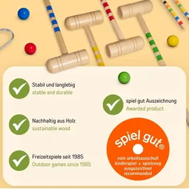 Gico Krocketspiel für 6 Spieler 3226