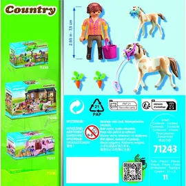 Playmobil Country Pferd mit Fohlen 71243
