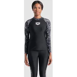 UV-Shirt Damen Langärmlig arena Modesty - Black-paints - 44