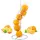 Relaxdays Obstschale Metall Silber 48 cm