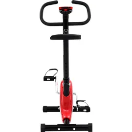 vidaXL Heimtrainer rot/weiß