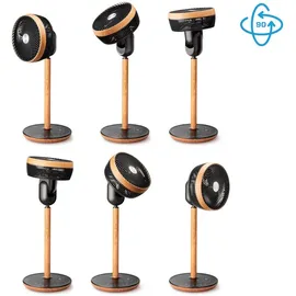 Clean Air Optima CA-408 28 cm Standventilator Schwarz