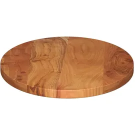 vidaXL Tischplatte 140x60x3,8 cm Oval Massivholz Akazie
