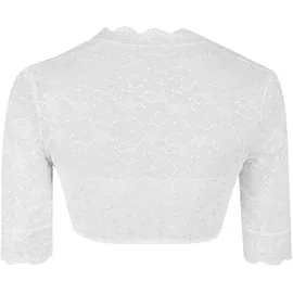 NINA VON C. Dirndlbluse Doris Weiß 44