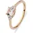 Christ Damenring 89218554 - roségold - 56