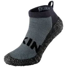 Skinners Barfusschuhsocke Essentials 2.0 Mid-Cut Concrete (Schutz, Komfort auf jedem Untergrund) grau - grau / S