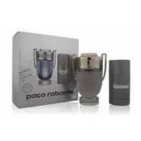 Paco Rabanne Invictus Eau de Toilette 100 ml + Deo Stick 75 ml Geschenkset 1 