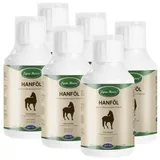 lyra horse 6 x 500 ml Lyra Horse® 100 % Hanföl für Pferde