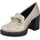 Rieker Damen Halbschuhe für Damen, beige Weit