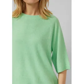 s.Oliver Weicher Halbarmpullover aus Alpakamix - grün - 36