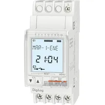 SUEVIA DigiLog Hutschienen-Zeitschaltuhr digital 230 V/AC