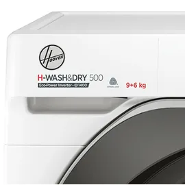 Hoover H-Wash 500 HDQ 496AMBS/1-S Waschtrockner (9 kg / 6 kg, 1400 U/min)