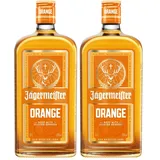 Jägermeister ORANGE – 1 x 0,7l Premium Kräuterlikör 33% Vol. – Fruchtig-frisch mit Citrusöl-Extrakt aus sonnengereiften sizilianischen Orangen – 56 erlesene Kräuter – Das Original aus Wolfenbüttel