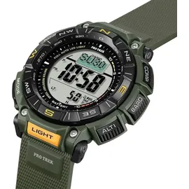 Casio Pro-trek Uhr Lcd Black / Olive Green / Mineral One Size