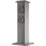 Grafner Edelstahl Gartensteckdose 4 St.