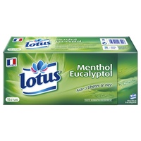 Lotus Menthol Taschentücher, 15 Pakete pro Packung, 2 Packungen