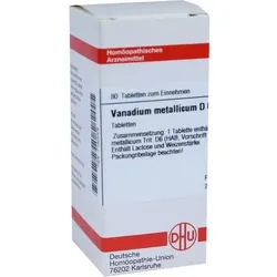 Vanadium Metallicum D6 Tabletten