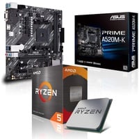Memory PC Aufrüst-Kit Bundle AMD Ryzen 5 5600G 6X 3.9 GHz, 16 GB DDR4, A520M-K, komplett fertig montiert inkl. Bios Update und getestet