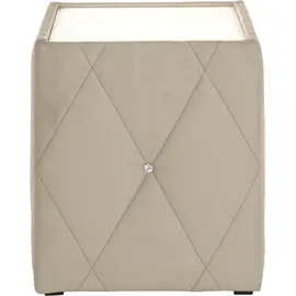 Home Affaire Nachtschrank Alfie 50 x 50 x 53 cm Beige