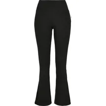 URBAN CLASSICS Organic Interlock Bootcut Leggings Black L